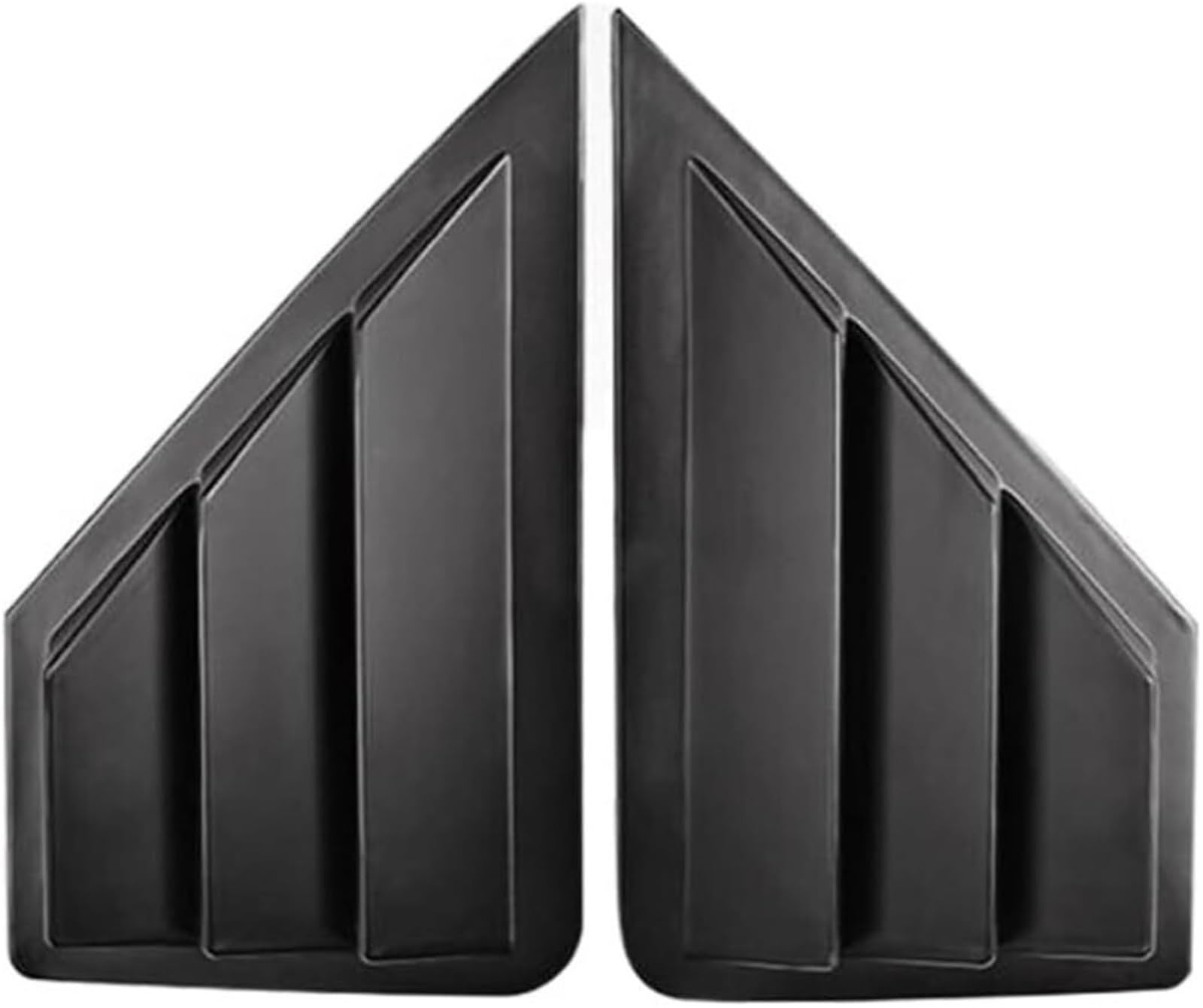 GERLJ Seitenspoiler Hinten Lip Spoiler Für Toyota Für CHR C-HR 2016-2021 Auto Hinten Flügel Schwanz Flügel(Glossy Black) von GERLJ