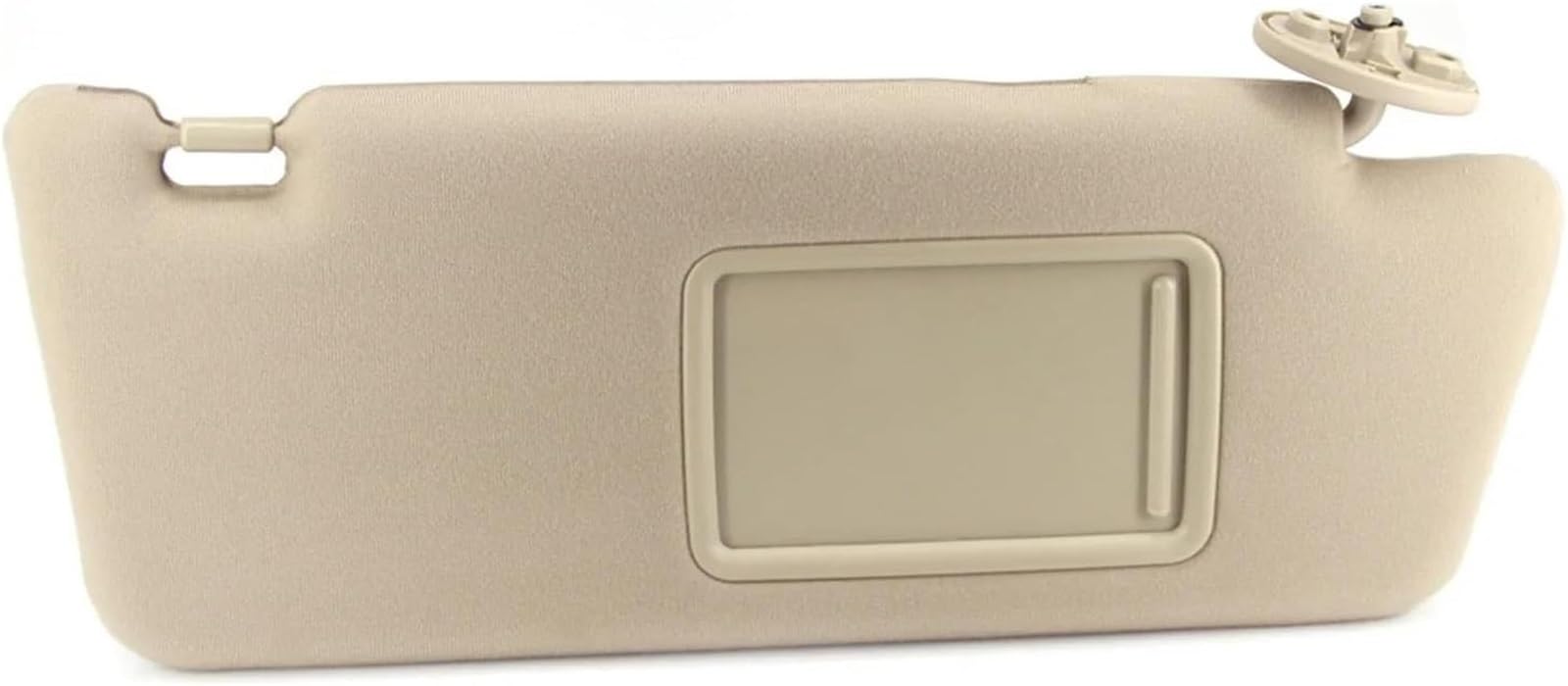GERLJ Sonnenblendenverlängerung Für Toyota Für Tacoma Sonnenblende 2005-2014 Beige für Mit Spiegel Kein Licht Vorne Sonnenschirm(Right) von GERLJ