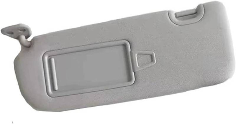 GERLJ Sonnenblendenverlängerung Sonnenblende für Hyundai für Santa Fe IX45 2012–2017, grau, für mit Make-up-Spiegel(Left) von GERLJ
