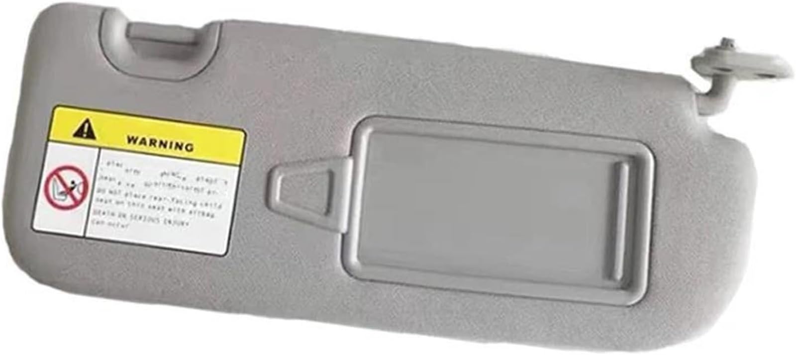 GERLJ Sonnenblendenverlängerung Sonnenblende für Hyundai für Santa Fe IX45 2012–2017, grau, für mit Make-up-Spiegel(Right) von GERLJ