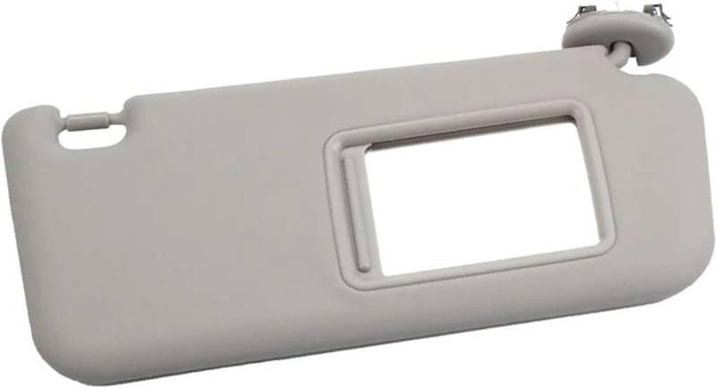 GERLJ Spiegel Sonnenblende Auto Front Sonnenblende Sonnenschutz für Mit Make-Up Spiegel Für Toyota für RAV4 2006-2013 Front Sonnenschirm(Grey Right) von GERLJ