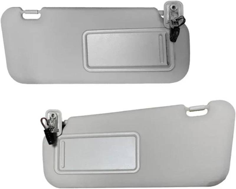 GERLJ Spiegel Sonnenblende Auto Frontscheibe Sonnenblende für Mit Make-Up Spiegel Für Mazda 3 2010-2013 Front Sonnenschirm(Pair) von GERLJ