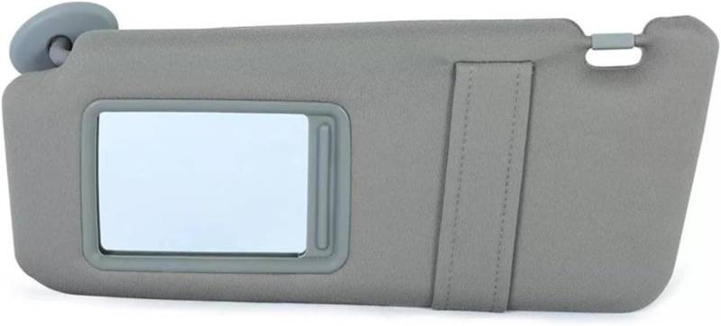 GERLJ Spiegel Sonnenblende Automobil Sonnenschutz Für Toyota Für Camry 2007-2011 Front Sonnenschirm(1pc Grey Left) von GERLJ