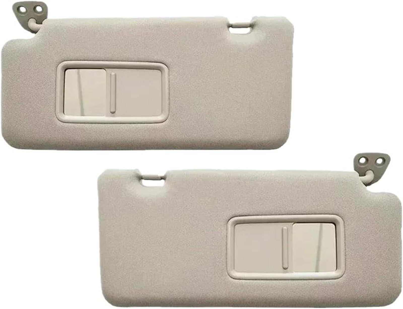 GERLJ Spiegel Sonnenblende Frontscheibe Sonnenblende für Mit Kosmetik Spiegel Für Nissan Für Tiida 2005-2010 Front Sonnenschirm(Left and Right) von GERLJ