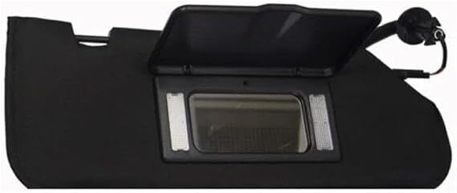 GERLJ Spiegel Sonnenblende Für Chevrolet Für Corvette C6 2005-2013 Schwarzes Auto Sonnenblende Links Rechts Vorne Sonnenschirm(Right) von GERLJ