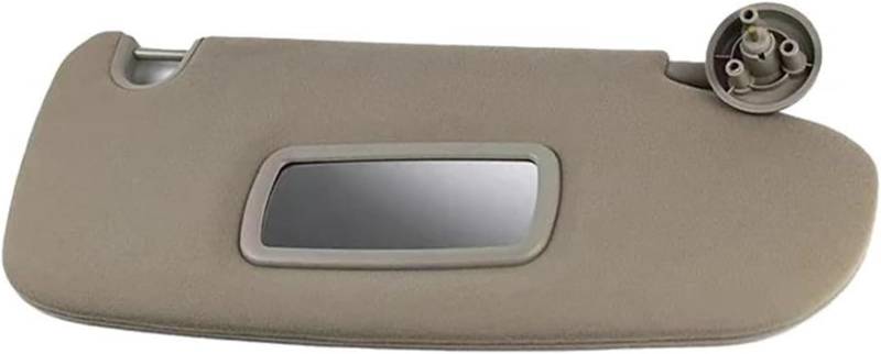 GERLJ Sonnenblendenverlängerung Für Dodge Für Ram Visier 2002-2009 Make-Up Spiegel Innen Auto Teile Vorne Sonnenschirm(Beige Right) von GERLJ