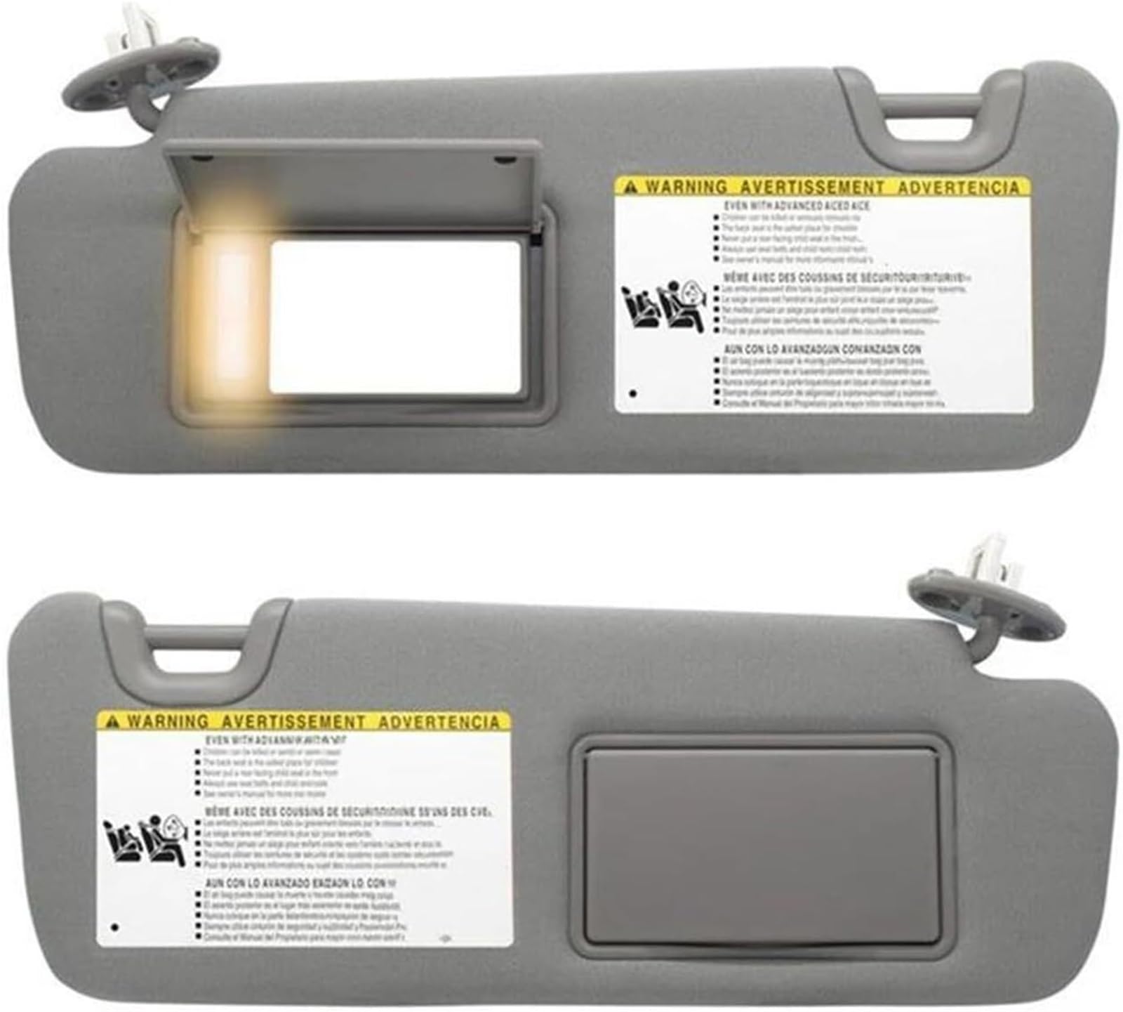 GERLJ Spiegel Sonnenblende Für Mit Licht Teile Für Toyota Für Highlander 2014-2019 Front Sonnenschirm GERLJ Spiegel Sonnenblende Für Mit Licht Teile Für Toyota Für Highlander 2014-2019 Front Sonnenschirm von GERLJ