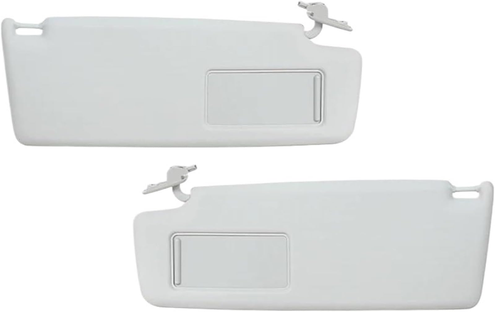 GERLJ Spiegel Sonnenblende Für VW Für Tiguan 2009-2015 Innen Sonnenblende für Mit Lampe Front Sonnenschirm(Left and Right) von GERLJ