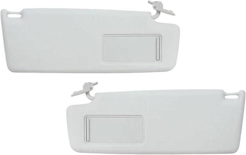 GERLJ Spiegel Sonnenblende Für VW Für Tiguan 2009-2015 Innen Sonnenblende für Mit Lampe Front Sonnenschirm(Left and Right) von GERLJ