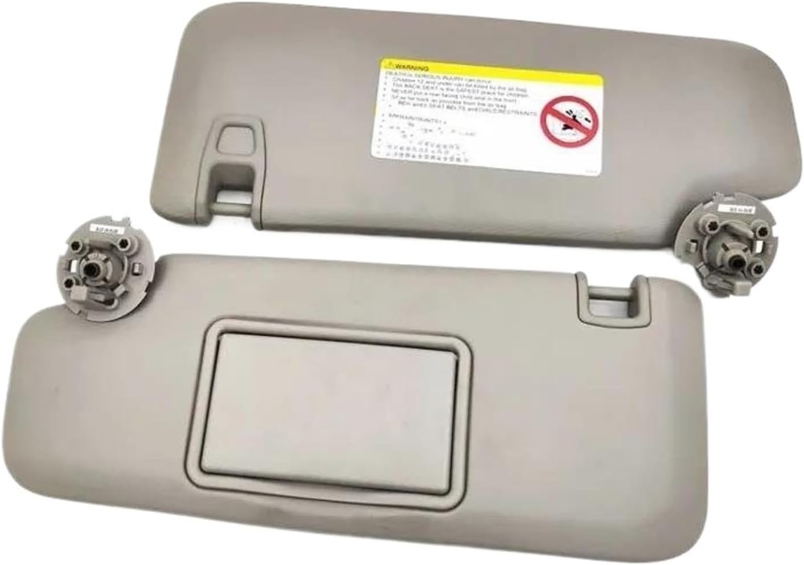 GERLJ Spiegel Sonnenblende Grau Auto Sonnenschutz Schatten Ohne Lampe Für Chevrolet Für Cruze 2009-2014 Front Sonnenschirm(Left and Right) von GERLJ