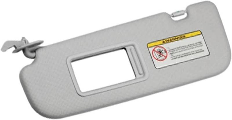 GERLJ Spiegel Sonnenblende Innen Sonnenblende Sonnenschirm Sonnenschutz für Mit Spiegel Für Hyundai Für Elantra 2011-2015(Gray Left) von GERLJ