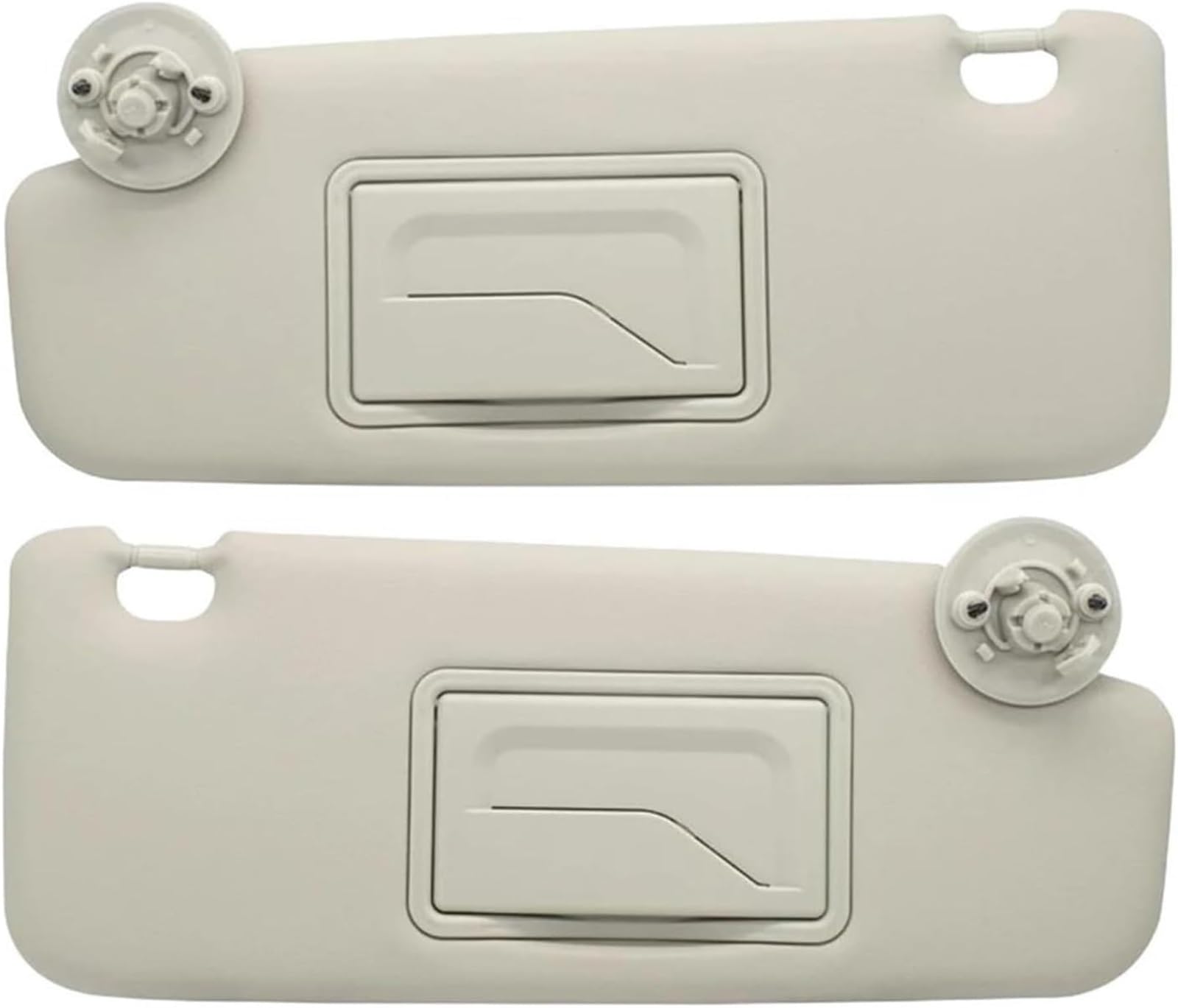 GERLJ Spiegel Sonnenblende Innen Sonnenschutz Links Rechts Seite Für Chevrolet Für Sonic 2012-2019 Für Spark 2013-2016 Front Sonnenschirm(Pair) von GERLJ