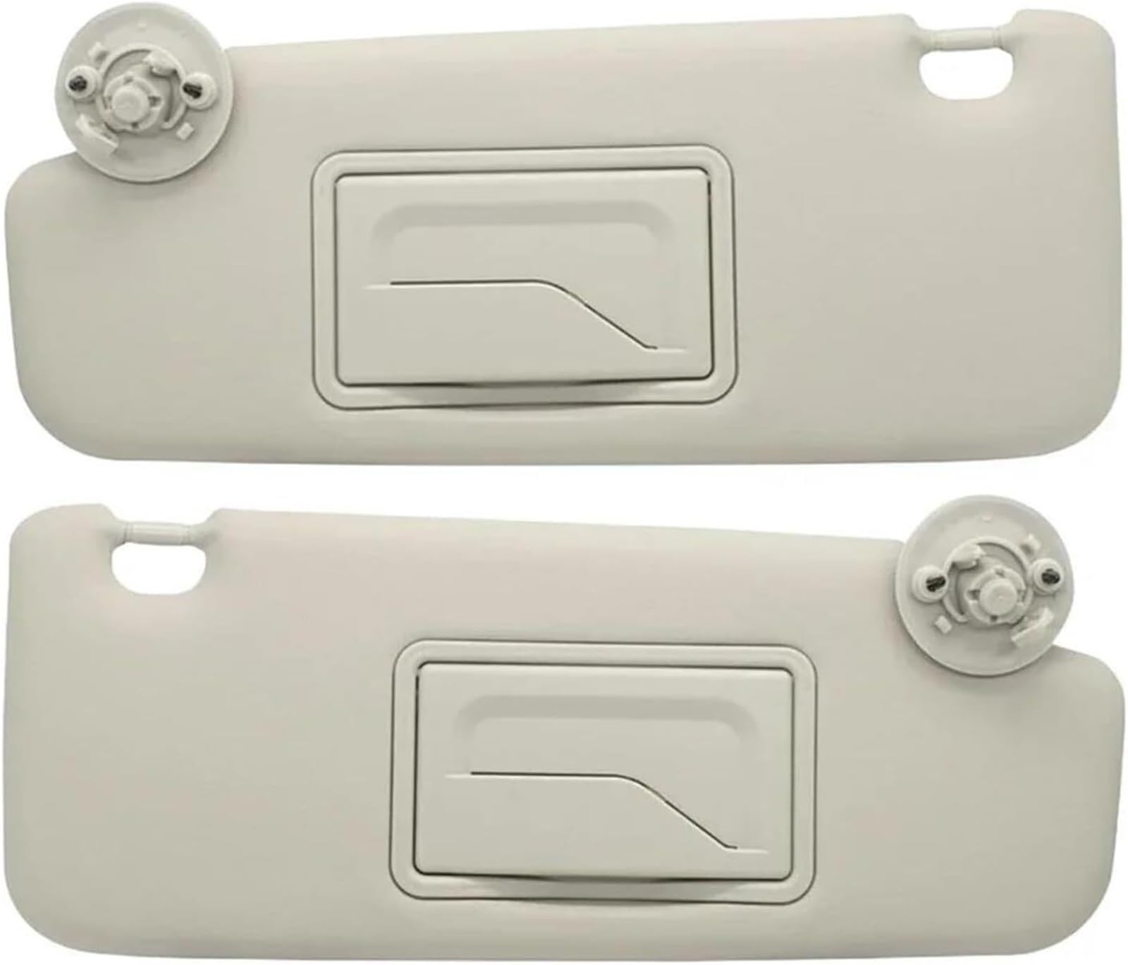 GERLJ Spiegel Sonnenblende Sonnenblende Links Rechts Fahrer Beifahrerseite Sonnenblende Auto Sonnenschutz Schatten Für Chevrolet Für Sonic 2012-2019(Pair) von GERLJ