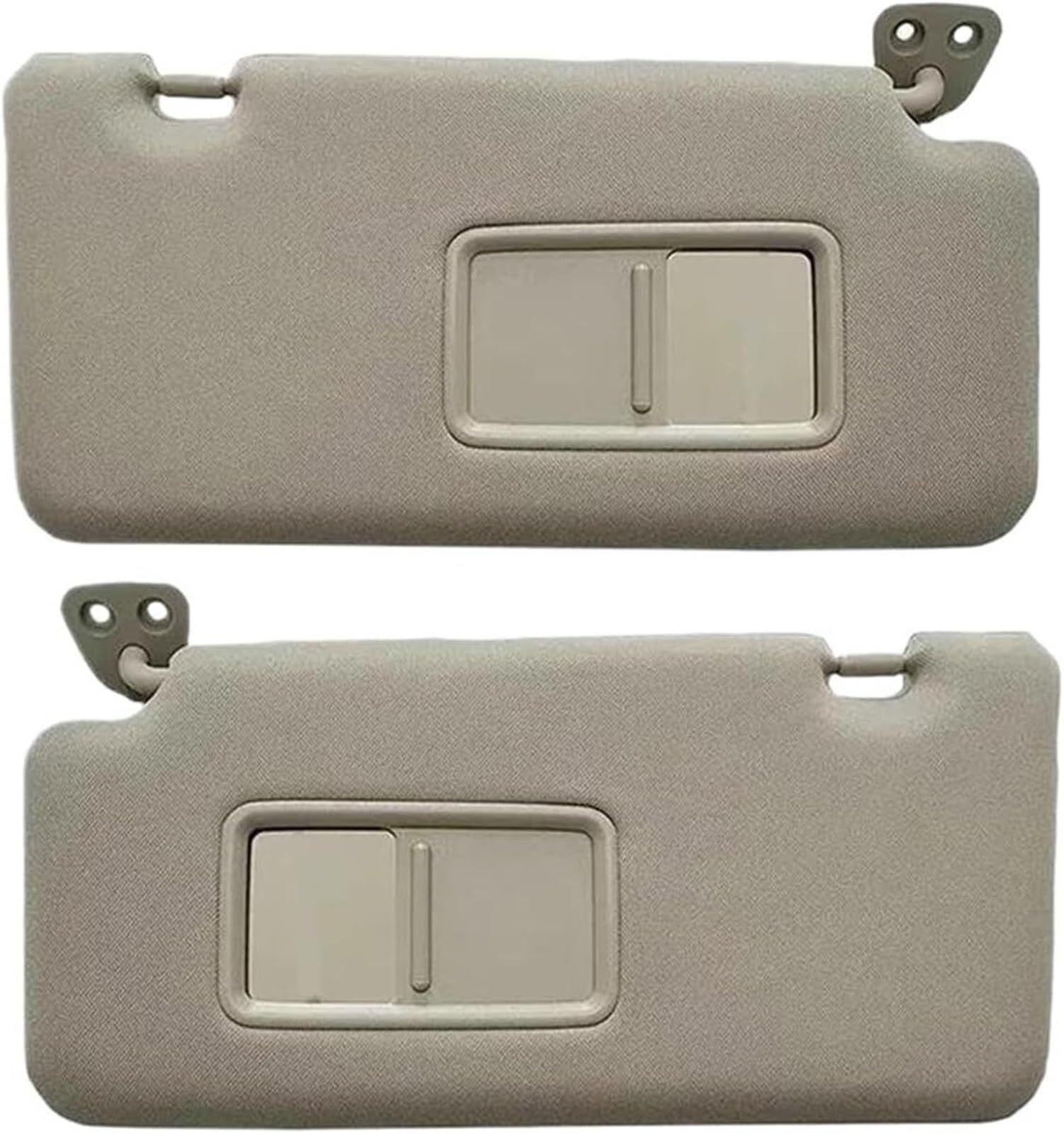 GERLJ Spiegel Sonnenblende Sonnenschirm für Mit Kosmetik Für Nissan Für Tiida 2005-2010 Innen Frontscheibe Panel Front Sonnenschirm(Pair) von GERLJ