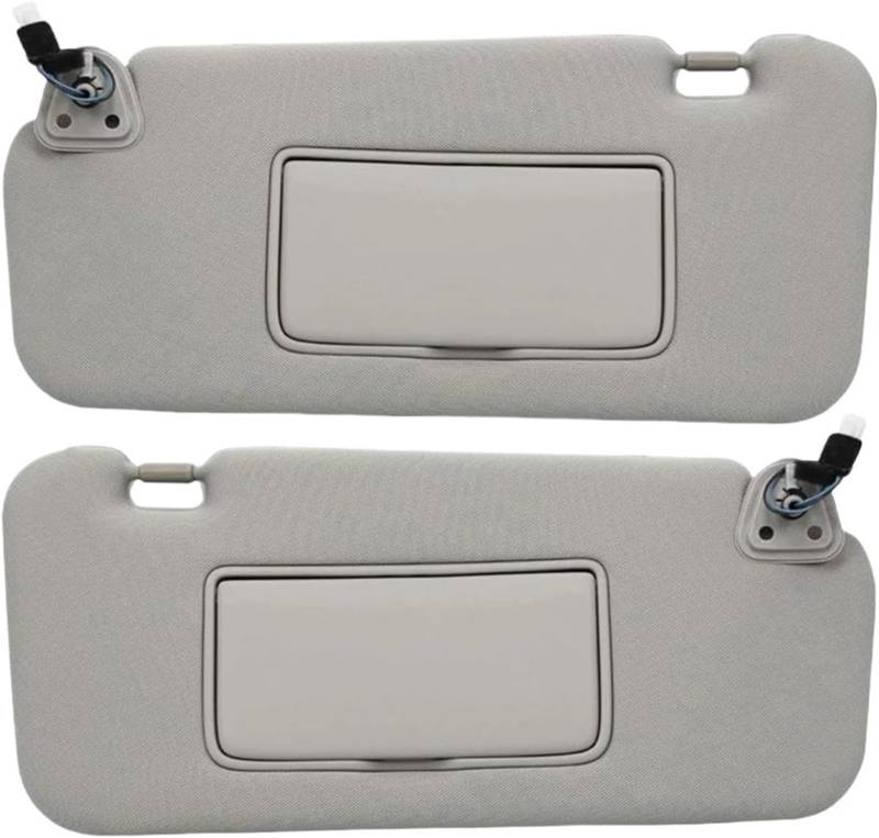GERLJ Spiegel Sonnenblende Sonnenschirm für Mit Licht Für Nissan Für Murano 2009-2014 Front Sonnenschirm(Left and Right) von GERLJ