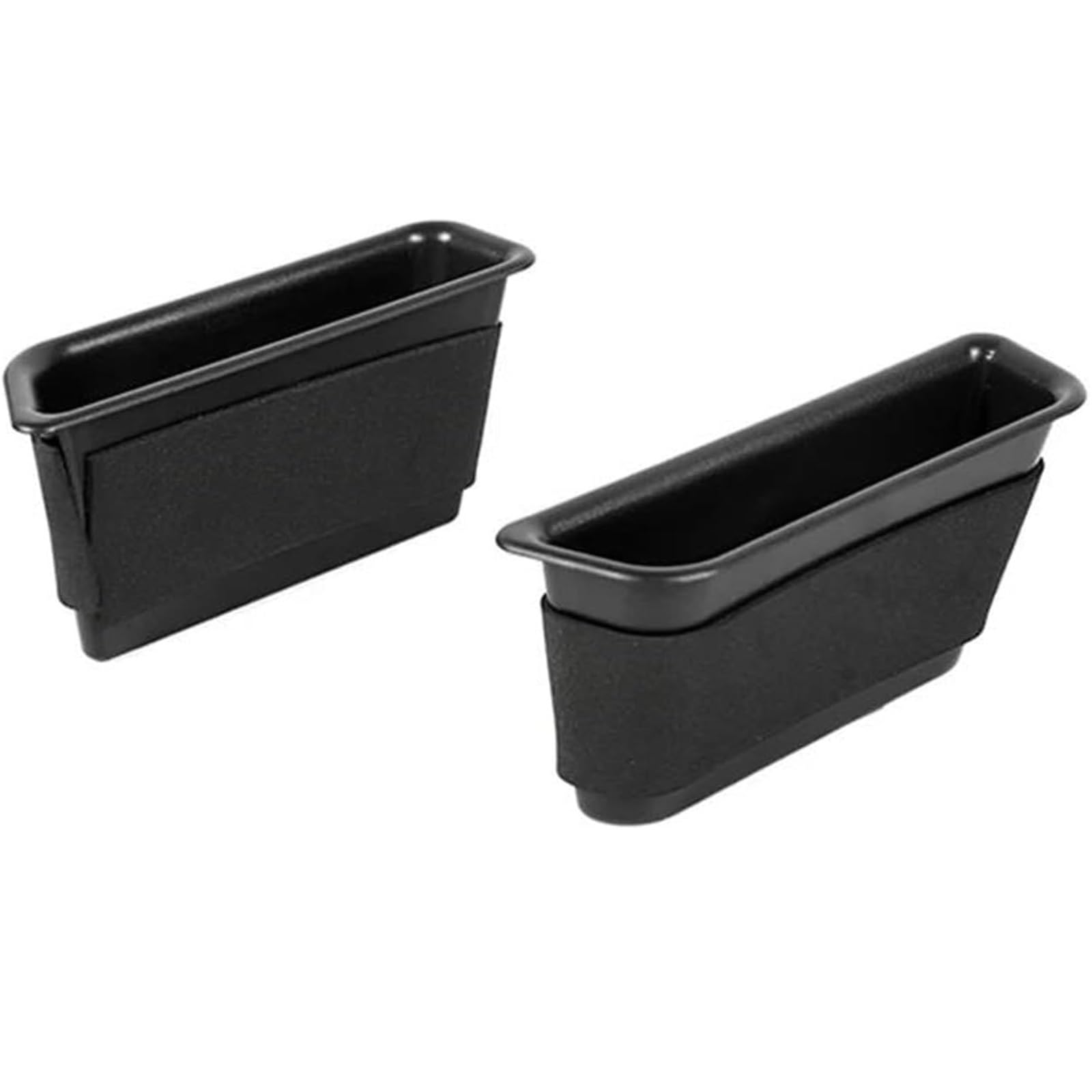 GERLJ Türinnengriffe Auto-Innentürgriffe Innenzubehör Autotürgriff-Organizer Aufbewahrungsbox für Ford für Mustang 2015-2022(Schwarz) von GERLJ
