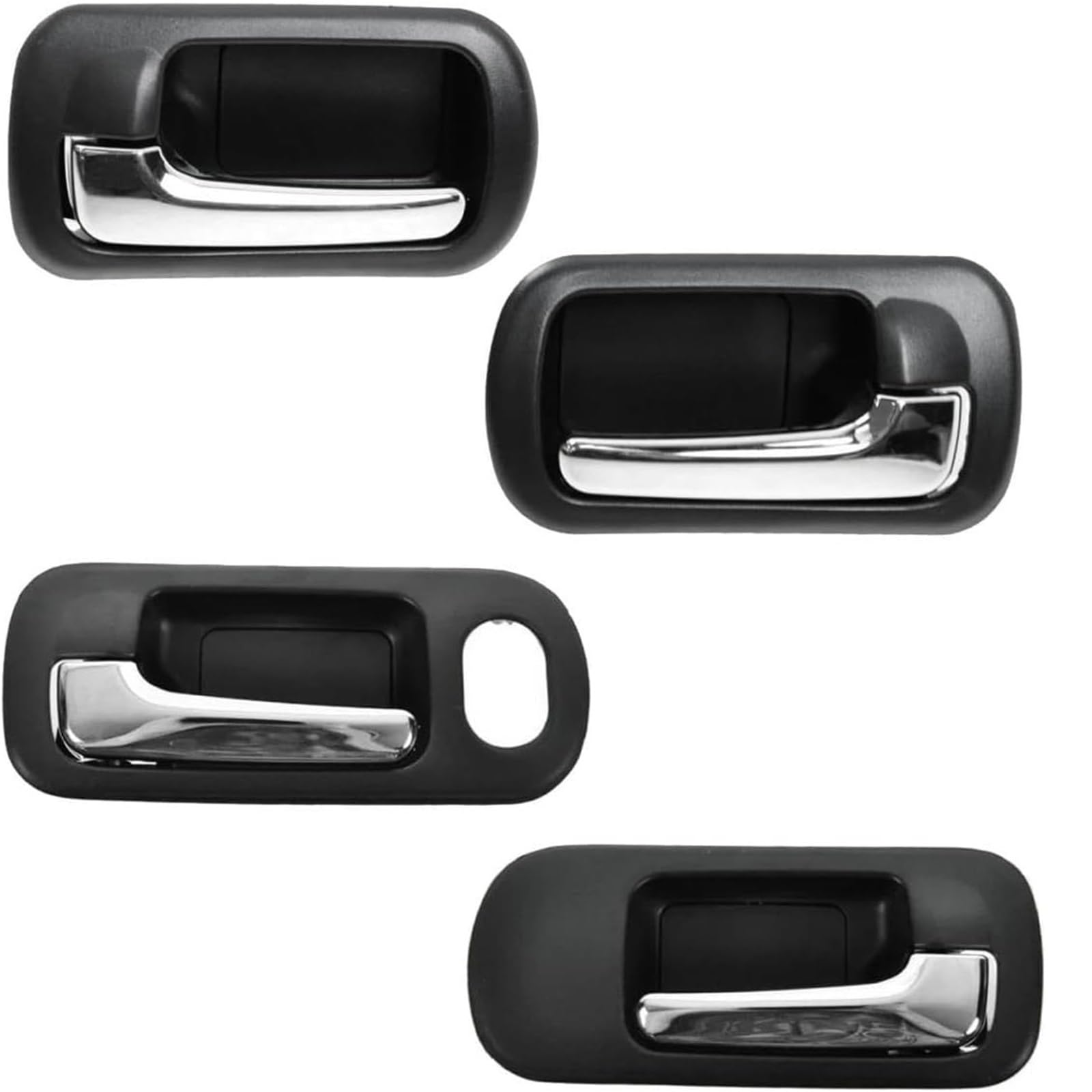 GERLJ Türinnengriffe Innentürgriff innen schwarz für Chrom für Civic für Limousine 2001-2005 GERLJ Türinnengriffe Innentürgriff innen schwarz für Chrom für Civic für Limousine 2001-2005 von GERLJ