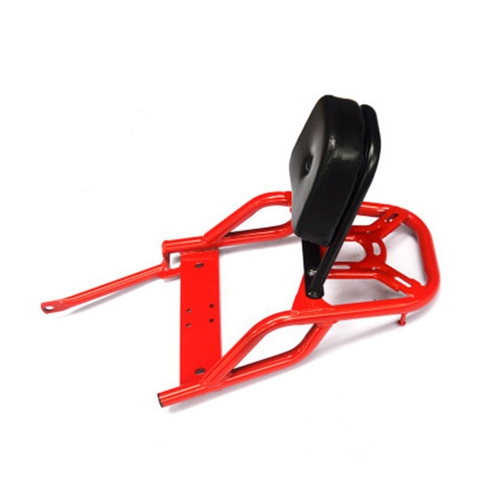 Motorrad-Heckträger Motorrad Gepäckträger Hinten Box Hinten Fall Stamm Gepäck Rack Rückenlehne für Benelli TNT 125 BJ125-3E TNT125(1) von GERLJ