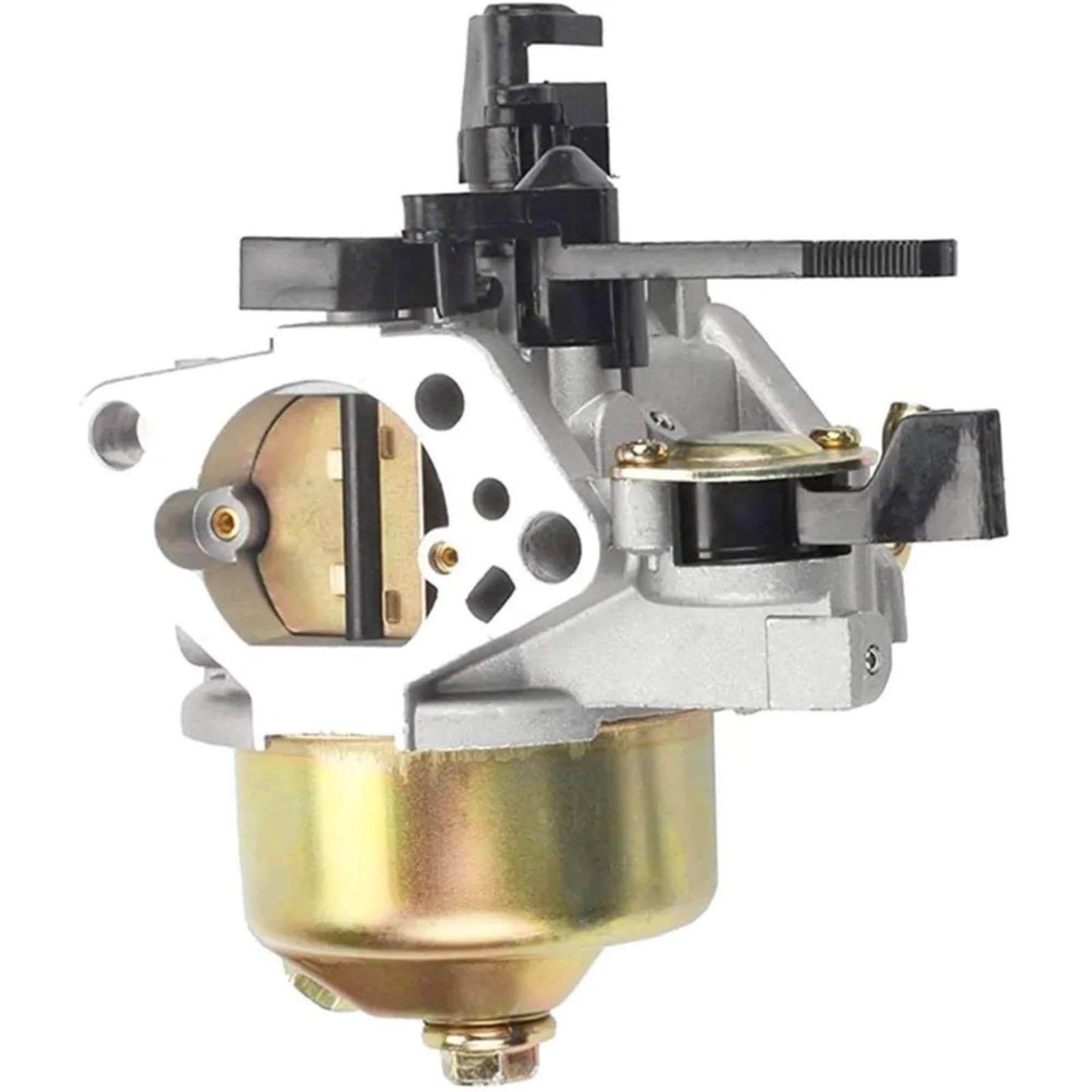 Motorradvergaser GX390 Vergaser-Zündspule, Luftfilter-Kit, kompatibel für mit GX340 GX360 für Motorgenerator L Rasenmähermotor, ersetzt 16100-ZF6-V01(Silber) von GERLJ