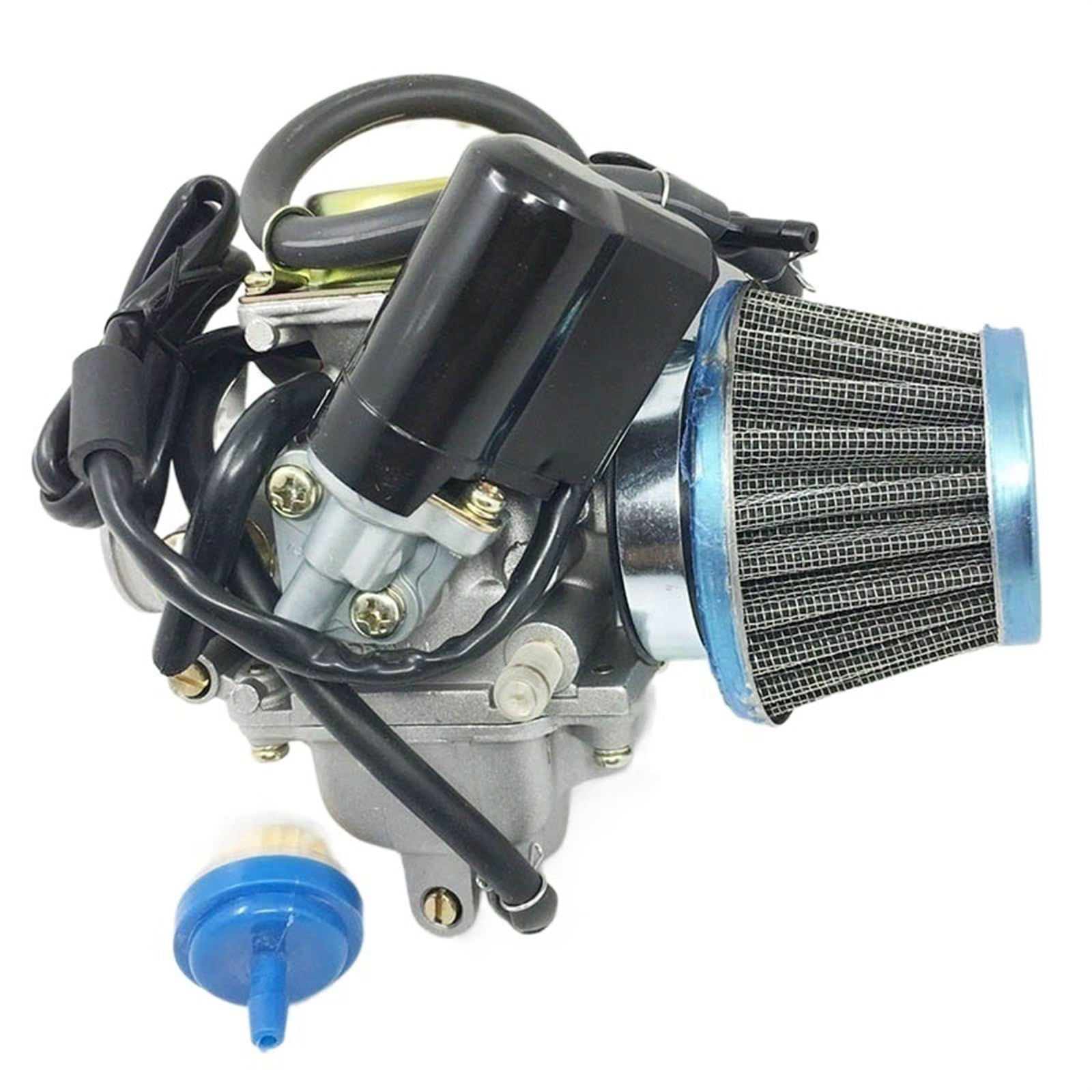 Motorradvergaser Vergaser Carb W/Filter Für Gy6 150cc für Roller für Roketa SUNL Go-Kart Passt für die meisten Marken Motorradvergaser Vergaser Carb W/Filter Für Gy6 150cc für Roller für Roketa SUNL Go-Kart Passt für die meisten Marken von GERLJ