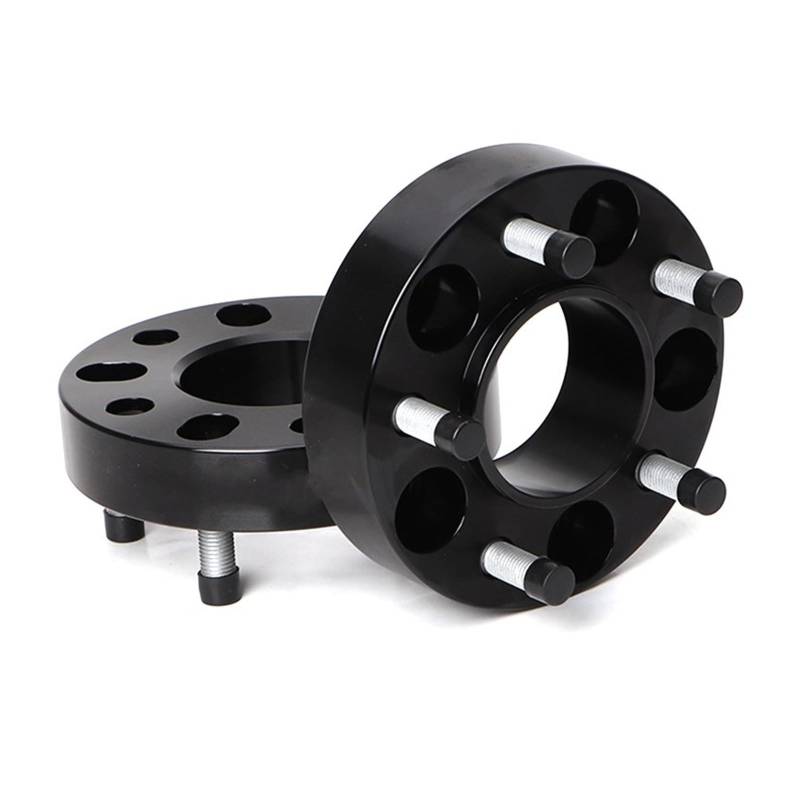 Radadapter 2 stück PCD 5x 114,3 CB 66,5mm 15/20/25/30/35/40/45mm Aluminium Rad Spacer Adapter 5 Lug Universal Auto(2PCS 40mm) von GERLJ