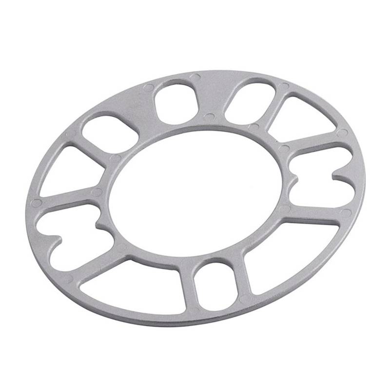 Radadapter 4 STÜCKE Universal 3mm 5mm 8mm 10mm Aluminium Auto Rad Distanzscheiben Platte für Fit 4x100 4x114,3 5x100 5x108 5x114,3 5x120(4PCS 3MM) von GERLJ