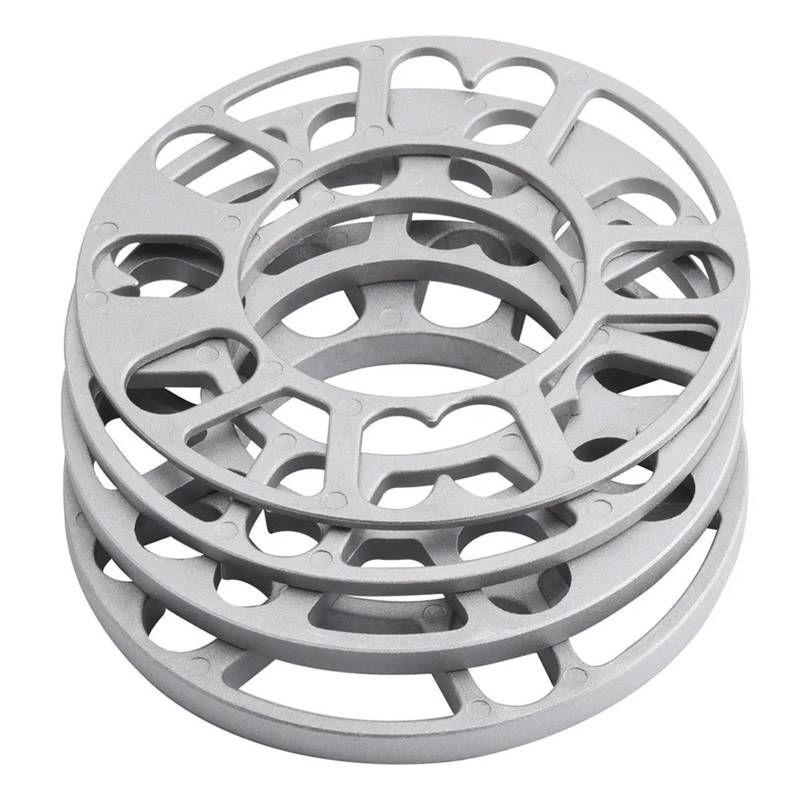 Radadapter 4 STÜCKE Universal Marke Neue 3mm 5mm 8mm 10mm Aluminium Auto Rad Spacer Shims Platte für Fit 4x100 4x114,3 5x100 5x108 5x114,3 5x120(5mm) von GERLJ