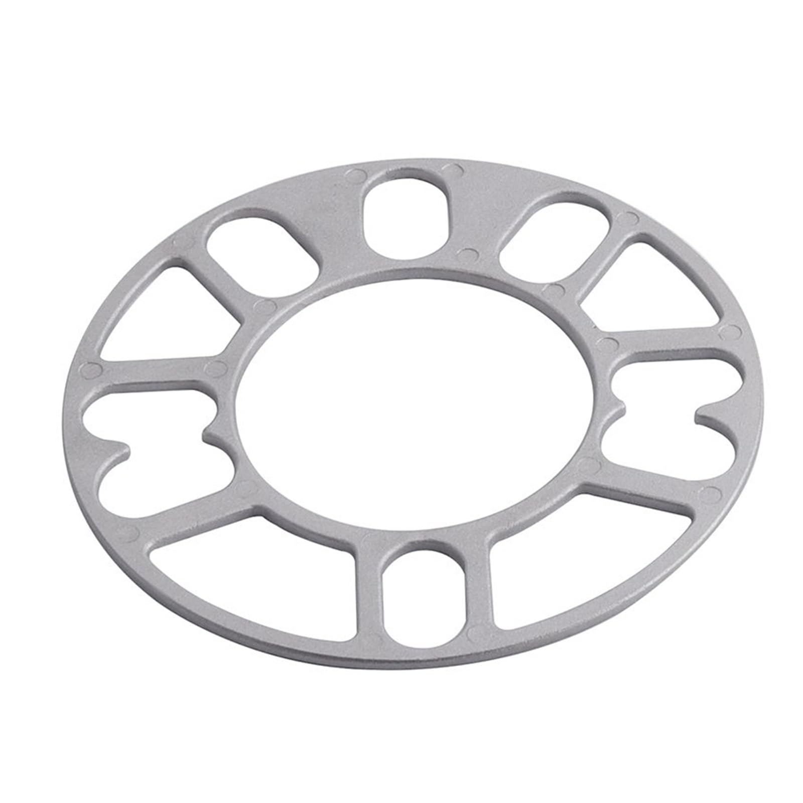 Radadapter Aluminium 1 Stück Universal Auto Rad Spacer Shims Platte 3mm 5mm 8mm 10mm für Fit 4x100 4x114.3 5x100 5x108 5x114.3 5x120(10mm thick) von GERLJ