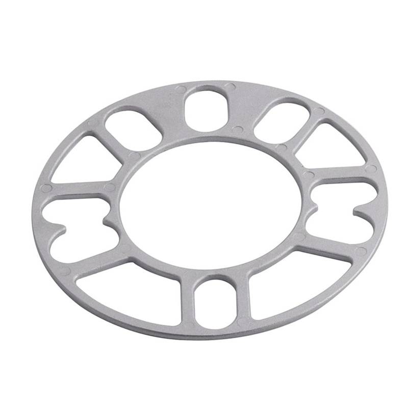 Radadapter Aluminium 1 Stück Universal Auto Rad Spacer Shims Platte 3mm 5mm 8mm 10mm für Fit 4x100 4x114.3 5x100 5x108 5x114.3 5x120(5mm thick) von GERLJ
