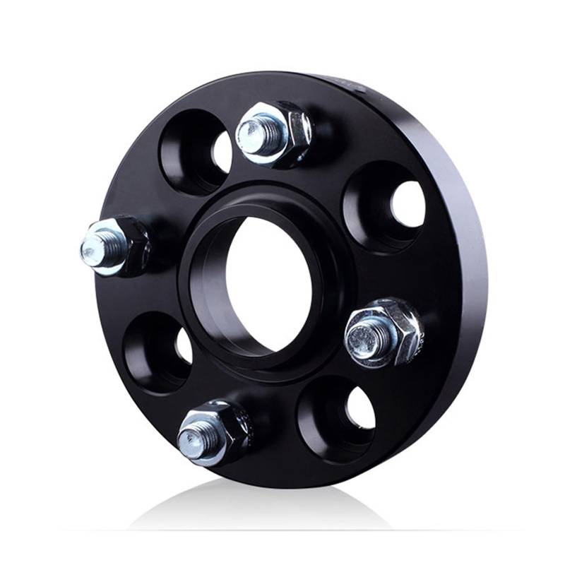 Radadapter Auto-Rad-Distanzstücke 4x108 Hubcentric 63,4 mm Aluminium-Rad-Distanzstück-Adapter 15/20/25 mm Flansch für Ford für Fiesta ST Mk7(1PCS 25mm) von GERLJ