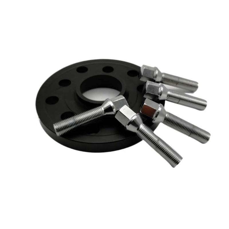 Radadapter Für Spurverbreiterungen Verbreiterungssatz 12 mm 15 mm 20 mm 25 mm 5 x 112 Nabe für Centric 66.6 Aluminium-Radadapter(1 piece 12mm) von GERLJ