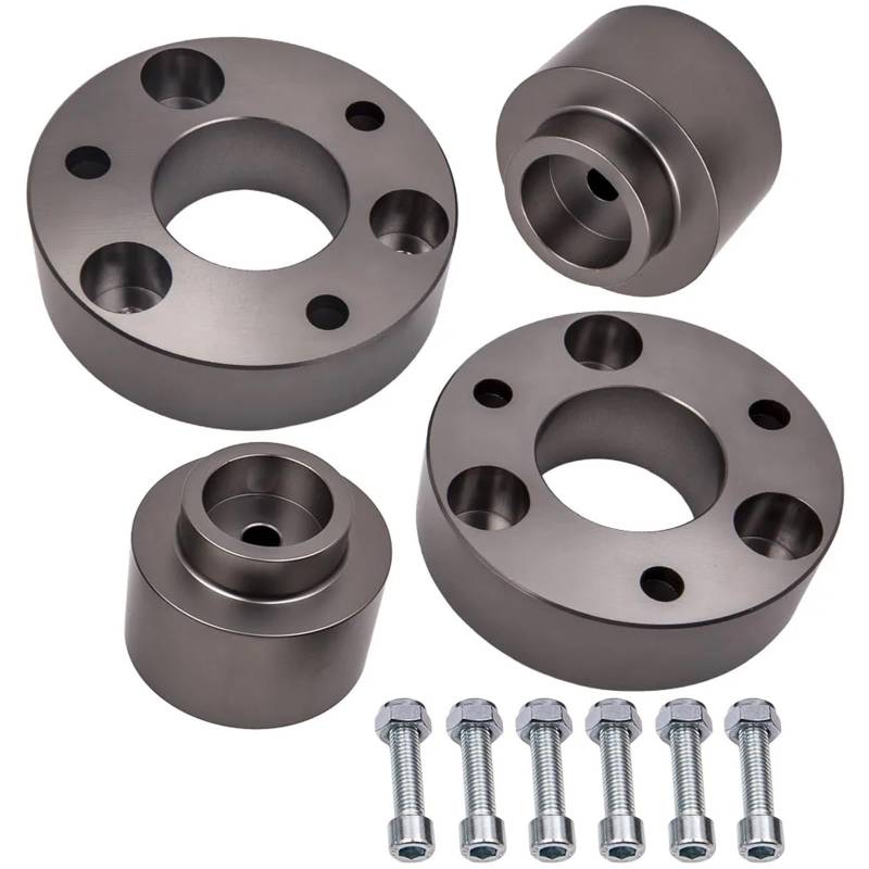 Radadapter Nivellierungslift-Kit 2,5 Zoll vorne und 2 Zoll hinten, Distanzstücke für Dodge für Ram 1500 4WD 2009–2019 von GERLJ