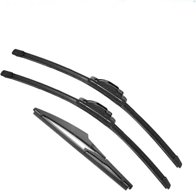 Scheibenwischer Auto Wischer Klingen Für TOYOTA Für RAV4 Für MK4 Hinten Doppel Gummi Auto Zubehör(3PCS) von GERLJ