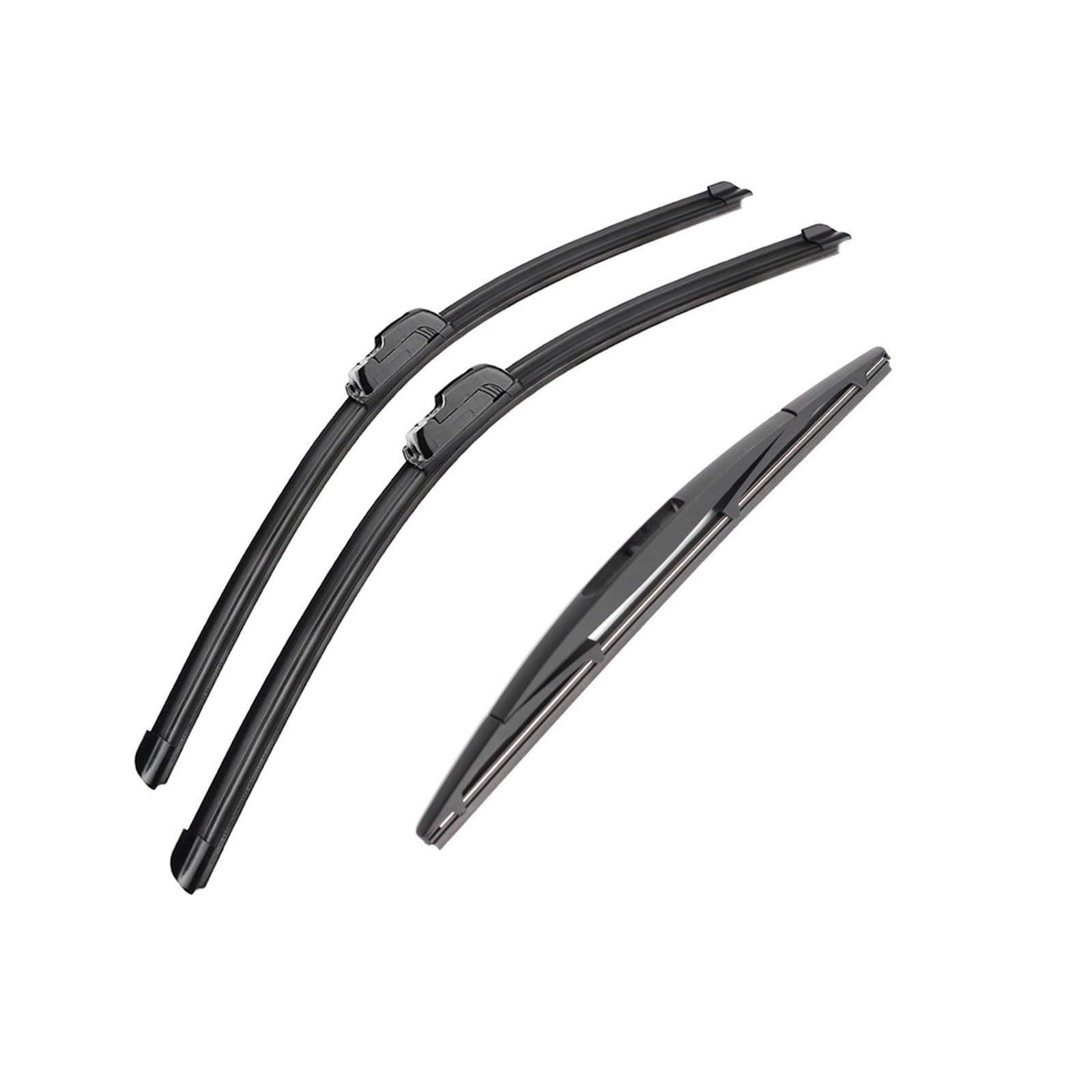 Scheibenwischer Für Mitsubishi Grandis 2003-2011 28 "+ 22" + 12 "3 STÜCKE Vorne Hinten Wischerblätter Windschutzscheibe Windschutz Fenster Wischer(9mm J Hooks) von GERLJ