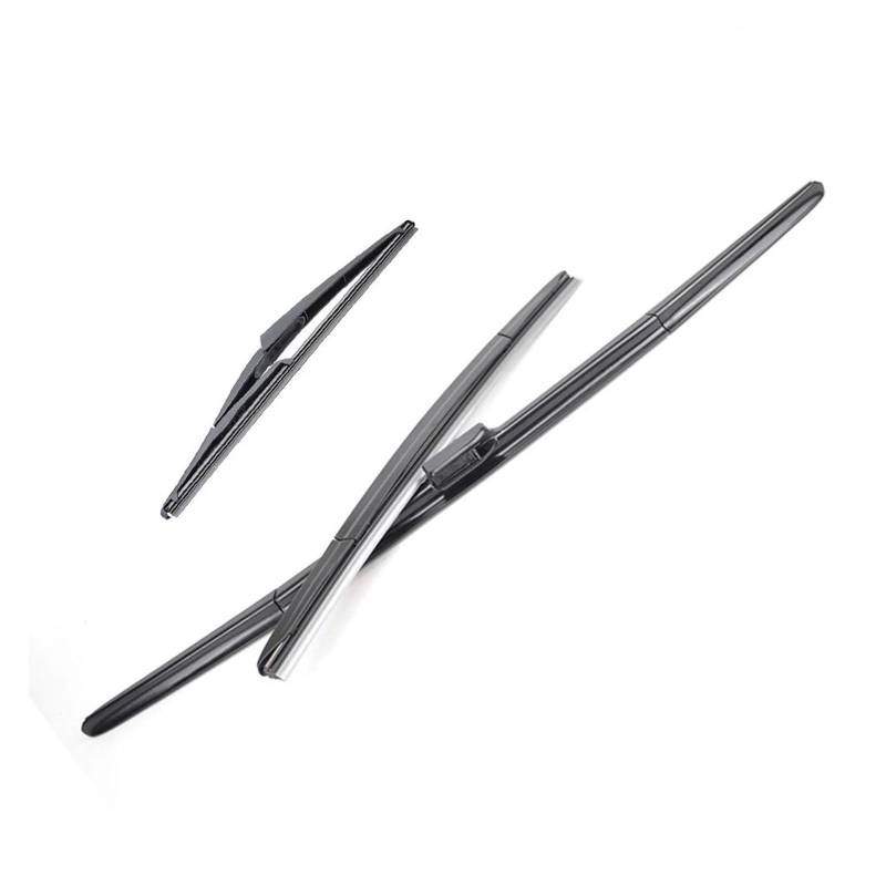 Scheibenwischer Windschutzscheiben-Wischerblätter,für mit XTrail T32,für mit für Rogue MK2, Ersatz-Wischerset für die vordere und hintere Scheibe von GERLJ