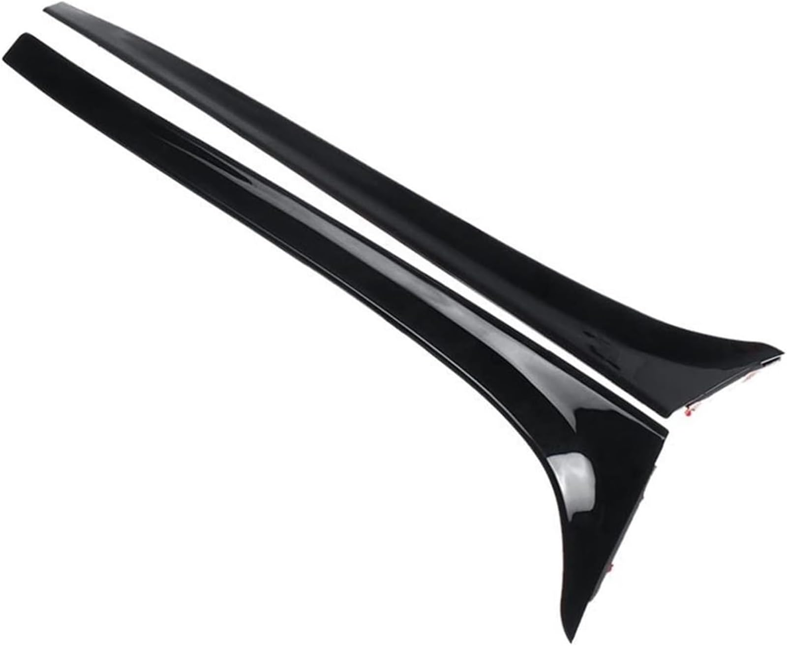 Seitenspoiler Für Golf 7 MK7 GTD Für Glanz Schwarz Carbon Fiber Hinten Fenster Seite Spoiler Flügel von GERLJ