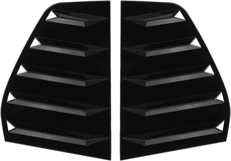 Seitenspoiler Hinten Lip Spoiler Für VW Für Golf 6 MK6 MK6.5 GTI GTD R Für R-Linie 2009-2013(Glossy Black) von GERLJ