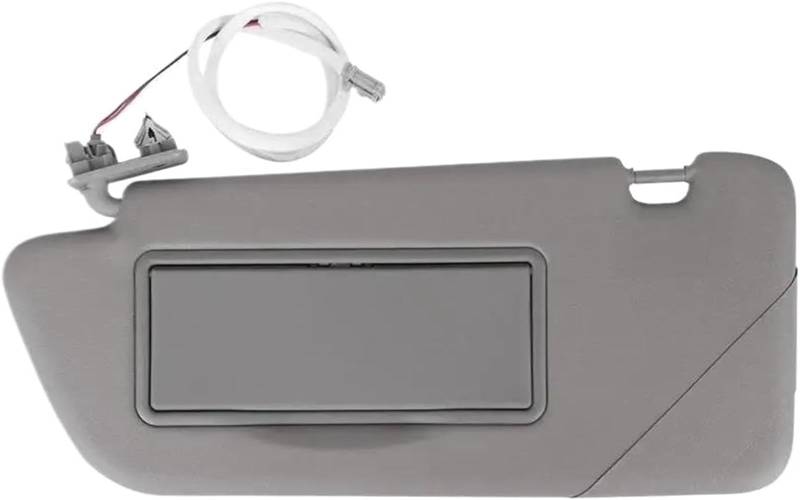 Sonnenblendenverlängerung Sonnenblende Sonnenschirm Für Peugeot 2008 3008 301 308 308S 408 508 Grau(Left) von GERLJ