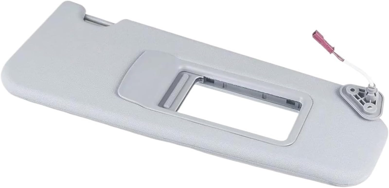 Spiegel Sonnenblende Graue Sonnenblende für mit Spiegellicht für BMW 3er X1-Serie E84 E90 E90N E91 E91N Frontsonnenschirm(Right Driver Side) von GERLJ