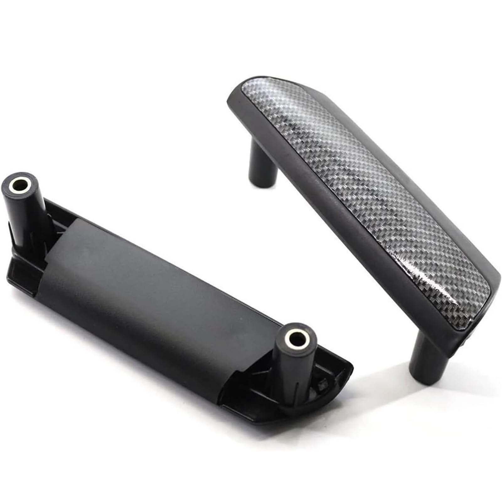 Türinnengriffe 1 Paar für vw für Transporter T5 für multivan 2010-2015 Auto Innen Tür Griff Links Vorne(Carbon Fiber Color) von GERLJ