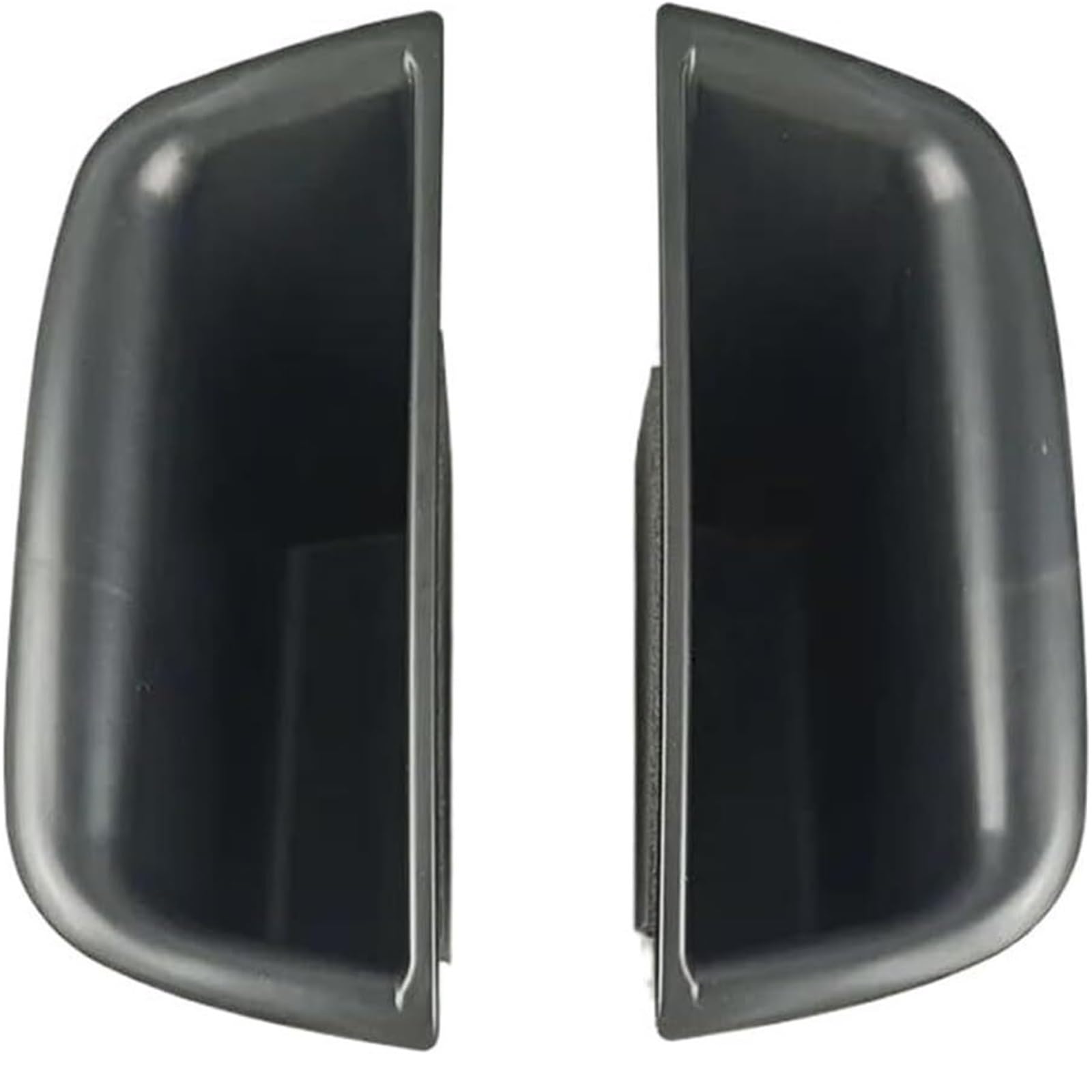 Türinnengriffe Auto Innen Tür Griffe für Mercedes für Benz C Klasse W204 2008-2014 Auto Innen Schwarz(Rear Door) von GERLJ