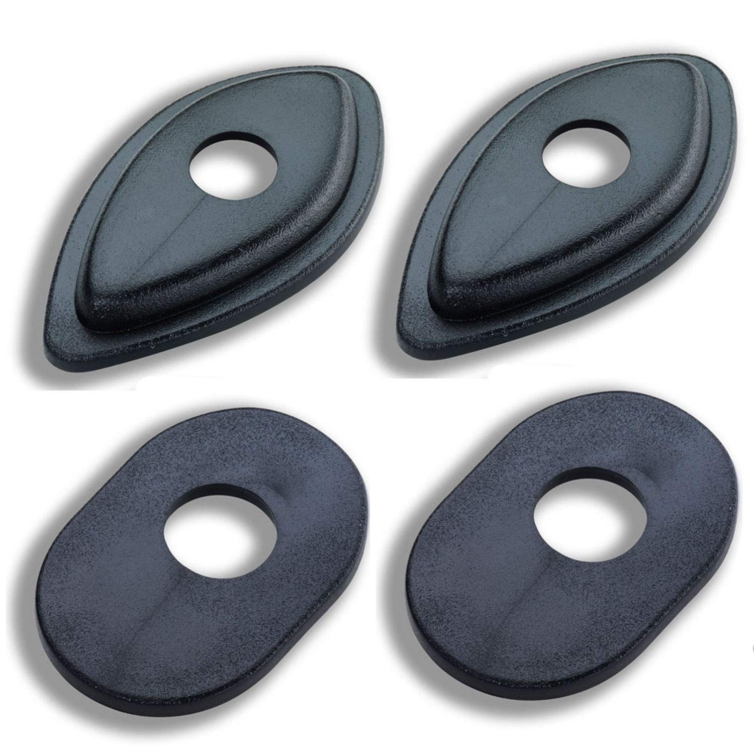 Germany Motorsports Motorrad Adapterplatten Blinker Platten für LED Miniblinker schwarz (Honda) Germany Motorsports Motorrad Adapterplatten Blinker Platten für LED Miniblinker schwarz (Honda) von Germany Motorsports