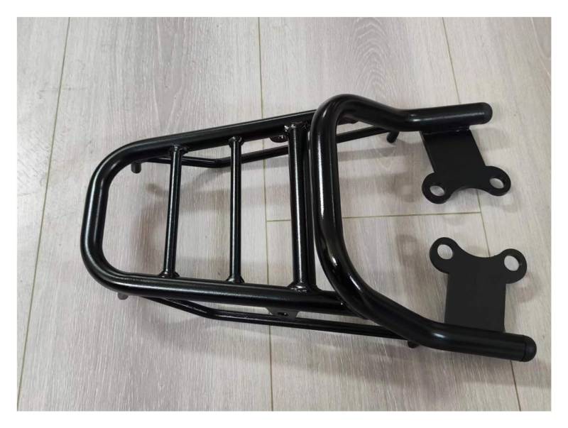GERSH Gepäckträger Motorrad Für Brixton Crossfire 125 XS 125XS, Schwarz, Aluminium, Edelstahl, Kunststoff, Praktisch, Modern von GERSH