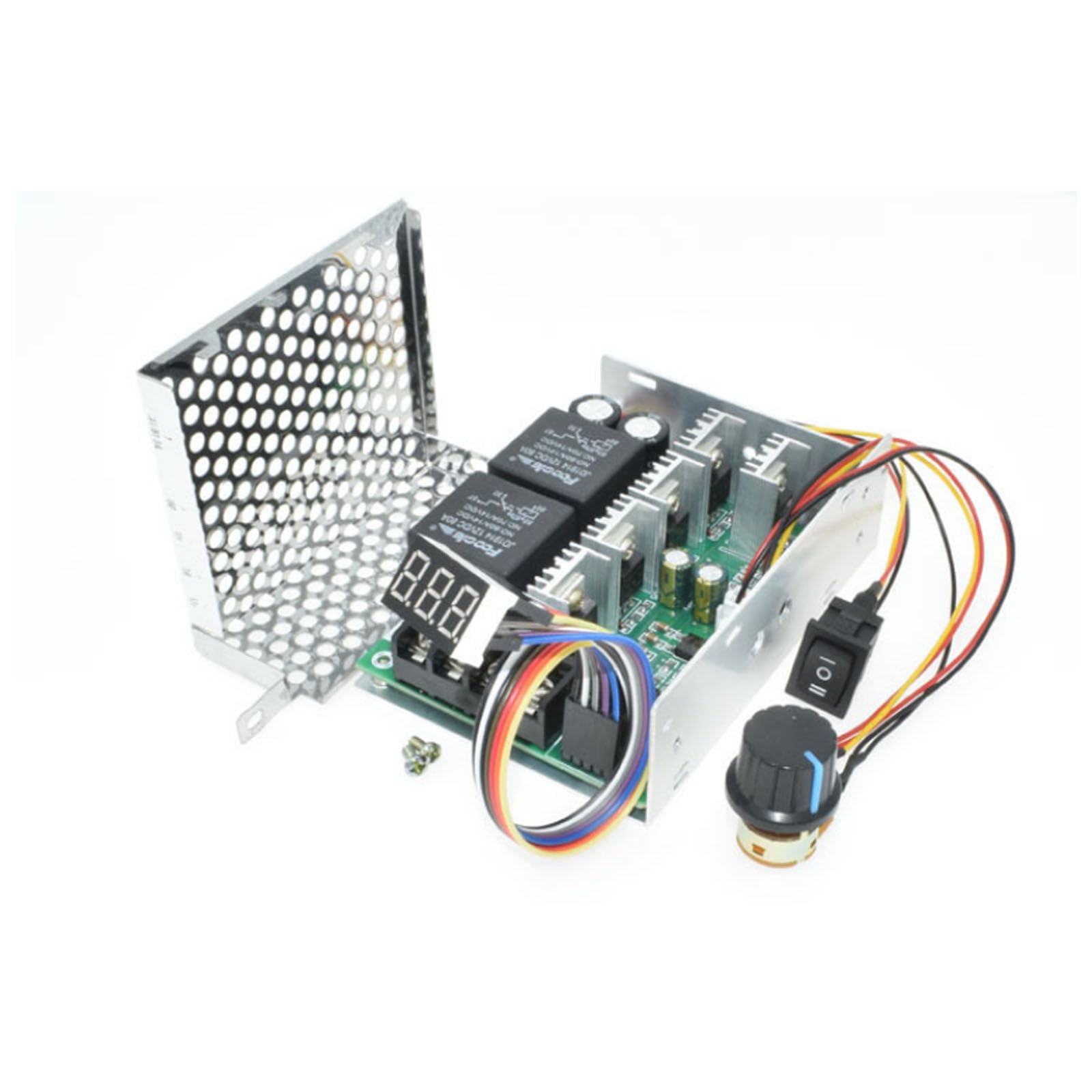 DC Motor Drehzahlregler,DC10V-55V PWM Brushed DC Motor Controller einstellbar Driver CW CCW Reversible Switch Display mit Ziffern DC Motor Drehzahlregler,DC10V-55V PWM Brushed DC Motor Controller einstellbar Driver CW CCW Reversible Switch Display mit Ziffern von GERUI