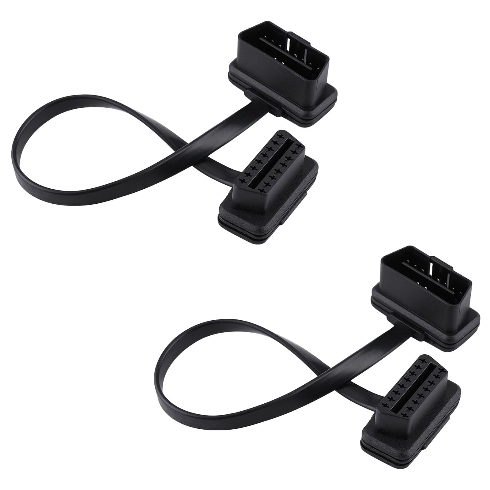 GERUI Auto für OBD2 16Pin Stecker auf Buchse Verlängerungskabel Draht Flach für OBDII Flachbandkabel Diagnose Adapter Stecker für Bluetooth WiFi USB ECU Leser Code-Scanner GERUI Auto für OBD2 16Pin Stecker auf Buchse Verlängerungskabel Draht Flach für OBDII Flachbandkabel Diagnose Adapter Stecker für Bluetooth WiFi USB ECU Leser Code-Scanner von GERUI