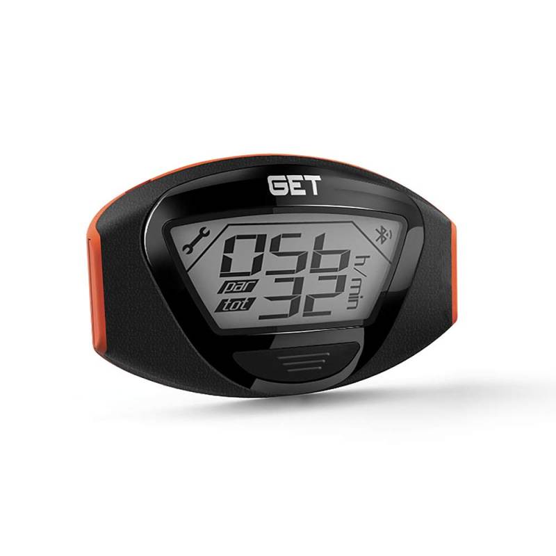 GET GK-GETHM-0001 Smart SOS-Alarm und kabelloser Stundenzähler, Schwarz von GET