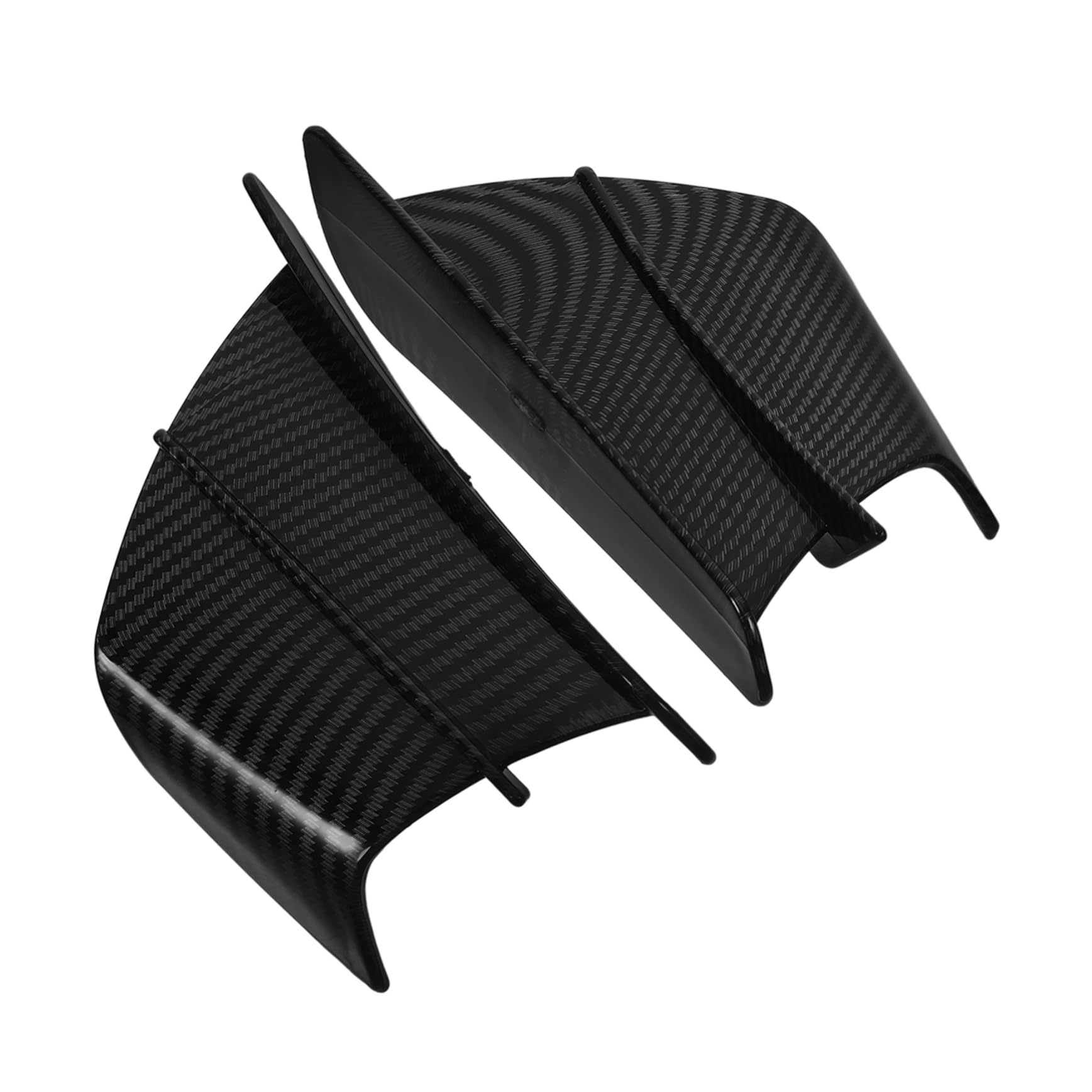GETAJGHSD 1 Paar Carbonfaser Spoiler, Motorrad, Winglet, Dekoratives Verkleidungs Winglet, Motorradzubehör, Spoilerflügel Für Motorrad, Verkleidungs Winglet Für Motorrad GETAJGHSD 1 Paar Carbonfaser Spoiler, Motorrad, Winglet, Dekoratives Verkleidungs Winglet, Motorradzubehör, Spoilerflügel Für Motorrad, Verkleidungs Winglet Für Motorrad von GETAJGHSD