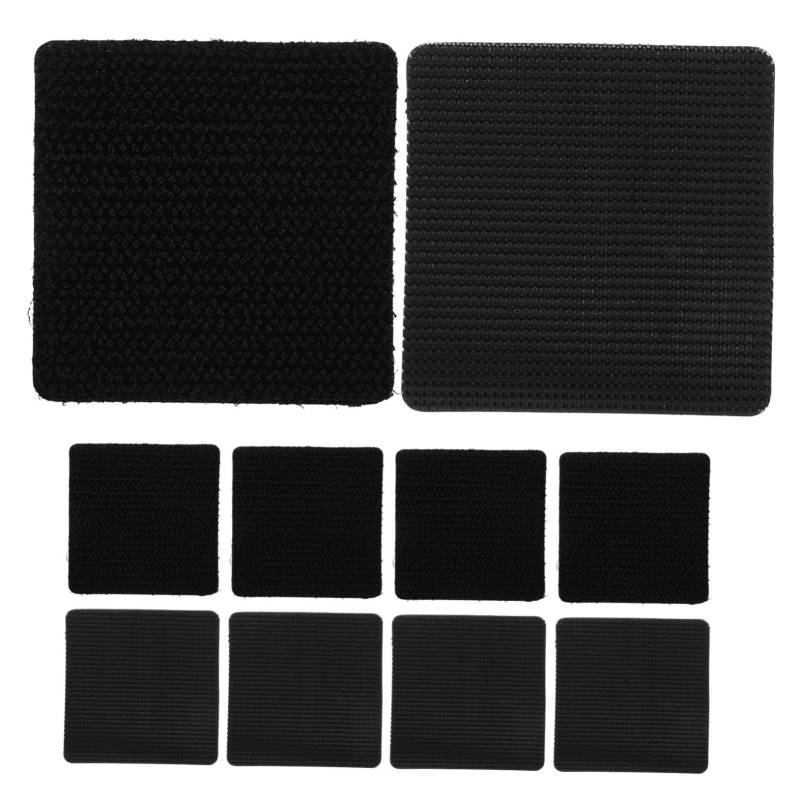 GETAJGHSD 10 Sets Auto Fußpolster Patch, Auto Fußmatte, Unsichtbarer Befestigungsaufkleber, Auto Teppich Befestigungsband, Teppichband Für Hartholzböden, Auto Teppichgreifer, Selbstklebende von GETAJGHSD