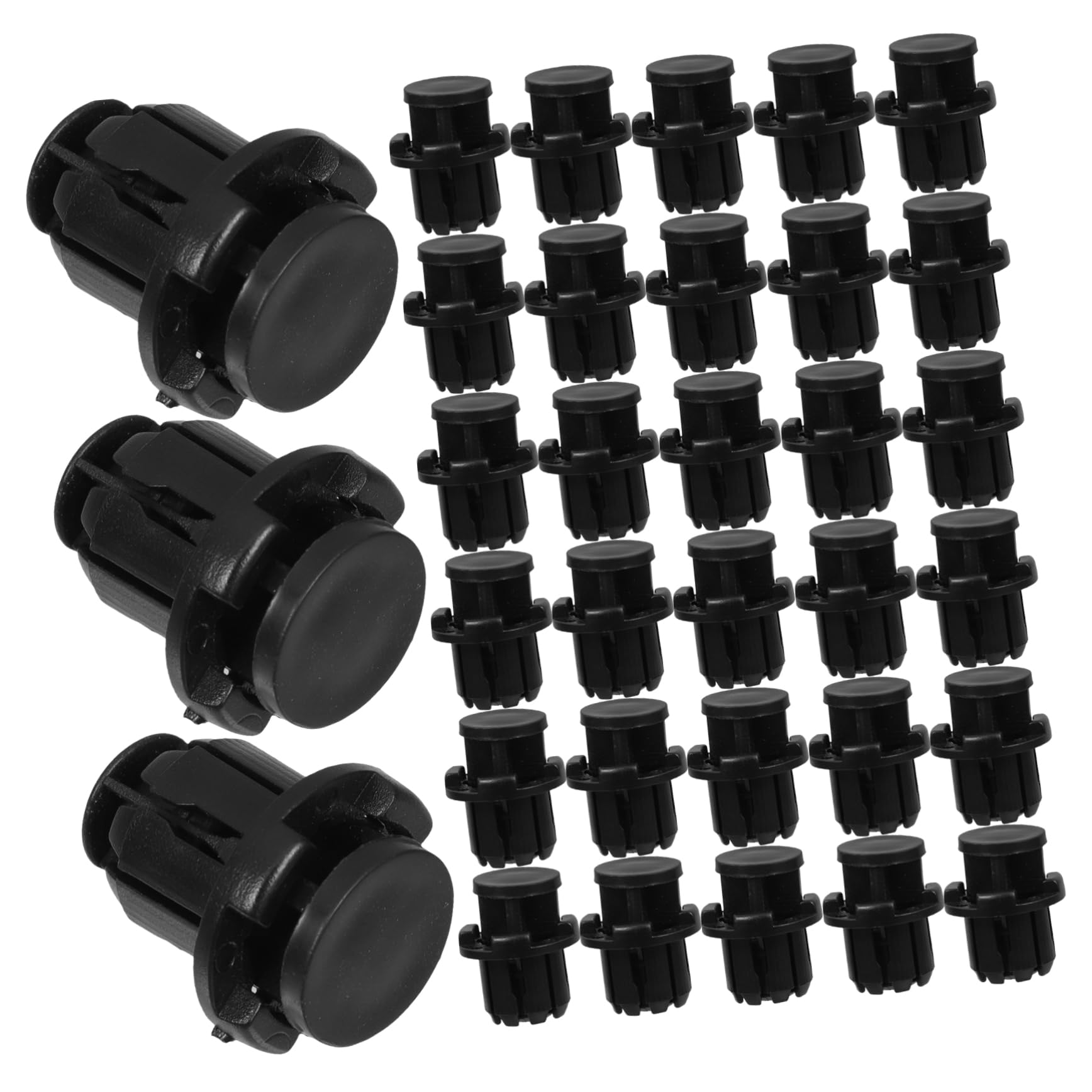 GETAJGHSD 100St Schnalle Auto-Halteklammern Kfz-Clips Stoßstangenclips Autoclip autoteile Auto zubehör Halteklammern für die Automobilindustrie Auto-Push-Halteklammern Plastik Black GETAJGHSD 100St Schnalle Auto-Halteklammern Kfz-Clips Stoßstangenclips Autoclip autoteile Auto zubehör Halteklammern für die Automobilindustrie Auto-Push-Halteklammern Plastik Black von GETAJGHSD