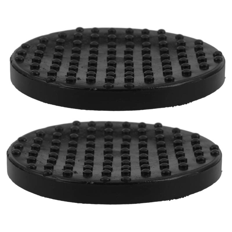 GETAJGHSD 2 Stück Doppelpumpen Wagenheber Zubehör, Wagenheber Pads, Anhänger Wagenheber Pad, Wagenheber Ständer Pads, Pad Unterlegscheibe, Wagenheber Pad Adapter, Wagenheber Stützpad, Runde von GETAJGHSD